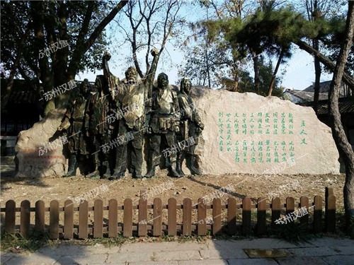 蘇州山塘街五人墓主題雕塑