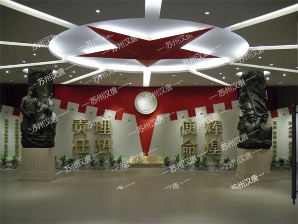 重慶后勤工程學院展廳雕塑
